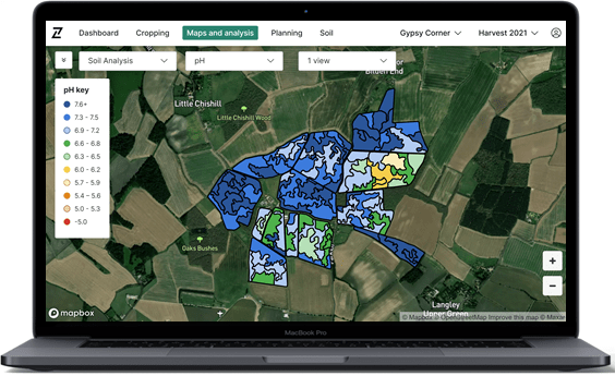 Experience updated pH mapping, tablet user layout improvements and add custom fertiliser products in Contour