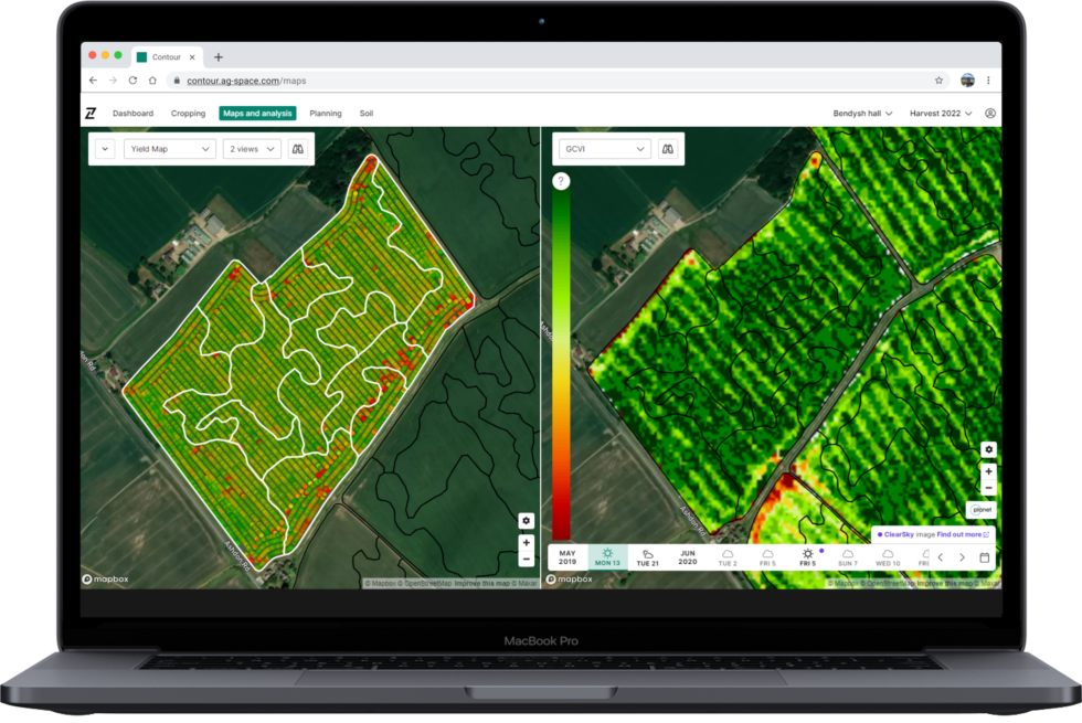 Understand field performance in greater detail with Yield Maps in