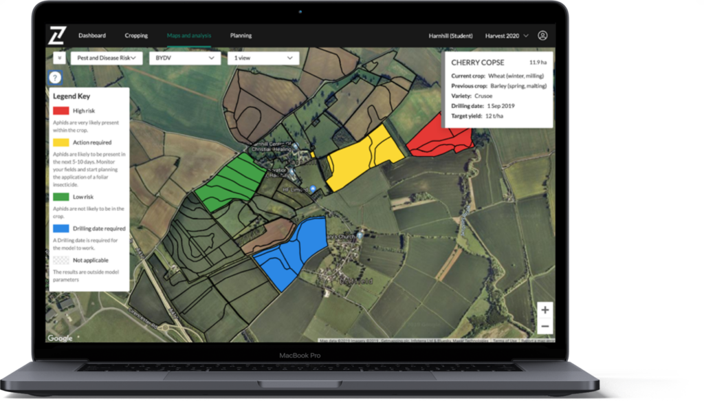 RHIZA disease forecasting tools